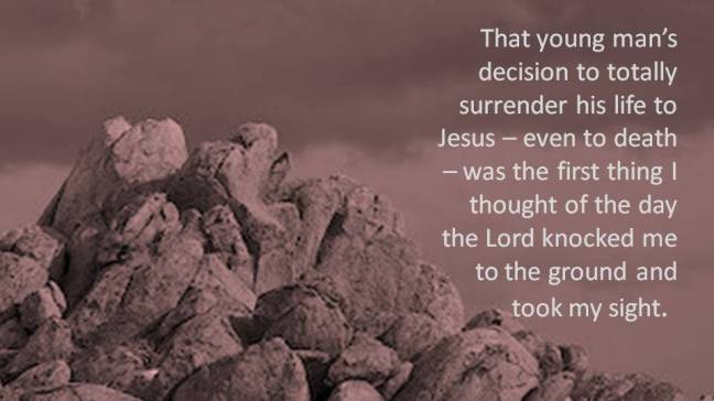 The lifelong impact for Paul of the stoning of Stephen